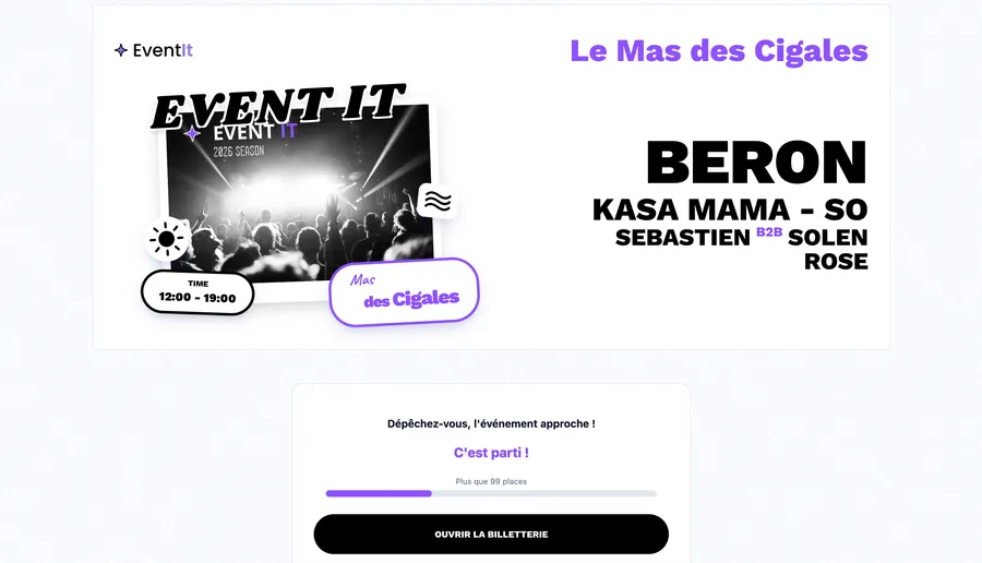 Votre univers tenu jusqu'au paiement